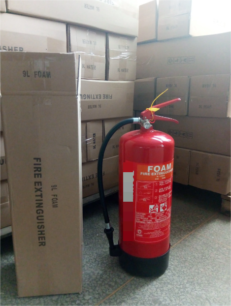 Extintor de incendios de espuma/agua aprobado ISO CE En3