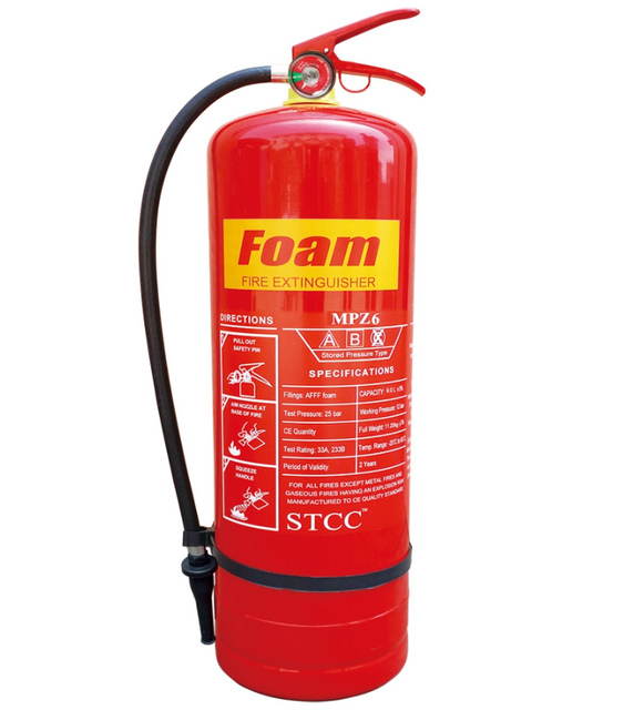 Extintor de incendios de agua/espuma a presión de tienda portátil CE ISO 