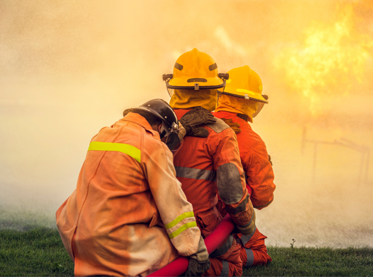  aplicación/Extinción de incendios