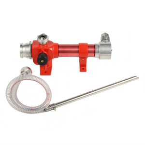 Generador de espuma de protección contra incendios con inductor de espuma portátil en línea de latón y aluminio