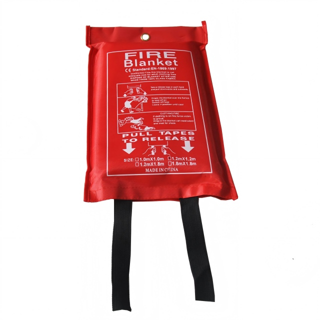 Manta ignífuga personalizada de 4 x 6 pies para persona