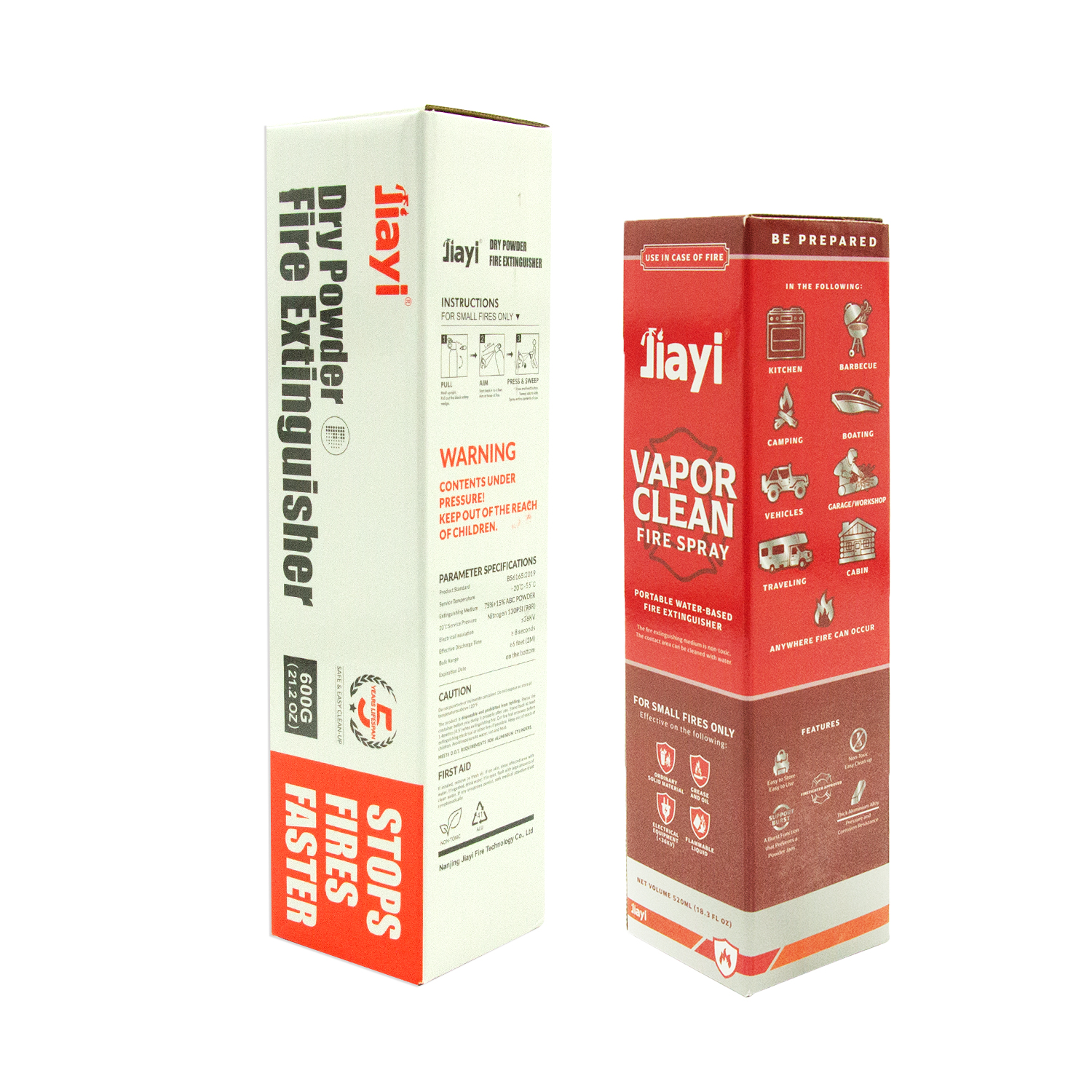 Extintor de incendios a base de agua montado en un vehículo para la cocina y el automóvil