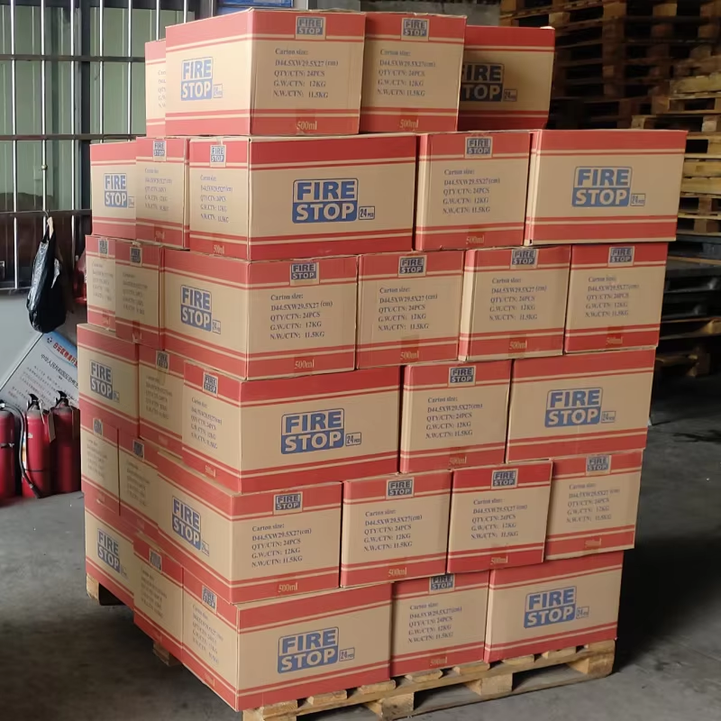 Mini extintor de incendios para el hogar, pulverizador de espuma en polvo seco, conveniente parada de fuego portátil 