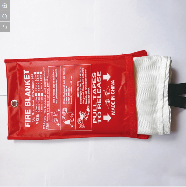 Durable con una manta ignífuga de 4 x 6 pies para pozo de fuego