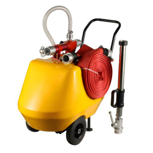 Sistema de espuma móvil semifijo (carro) amarillo 120/140L/200L