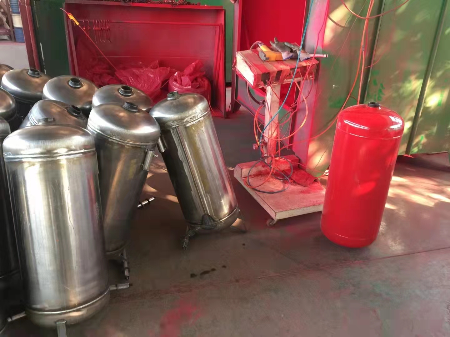 Extintor de polvo seco de 25 kg