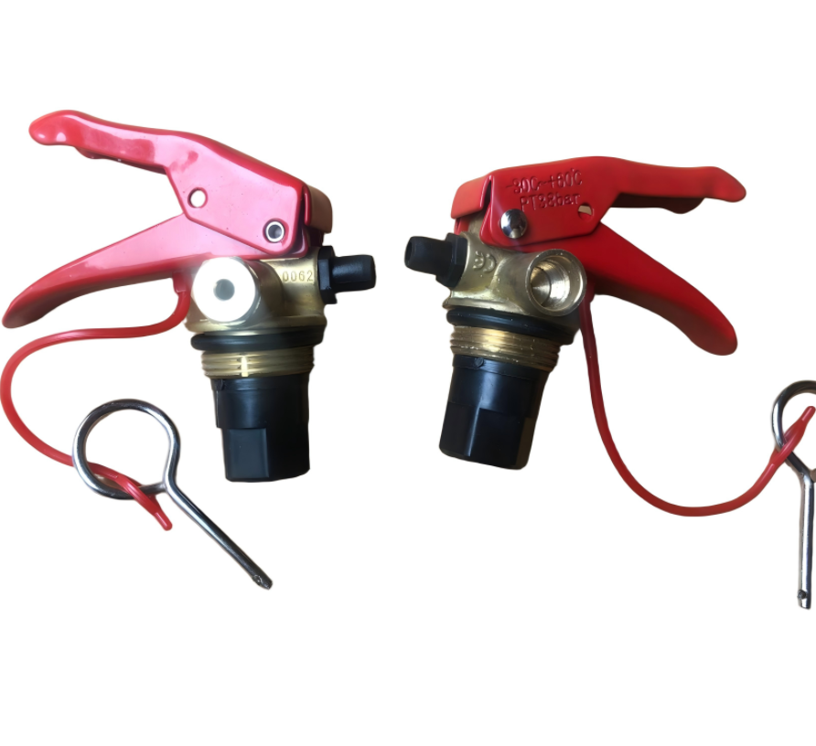 Válvula turca de latón a presión para extintor de incendios 