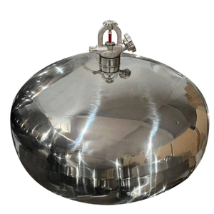 Extintor de incendios de polvo seco automático de acero inoxidable de 6 kg 