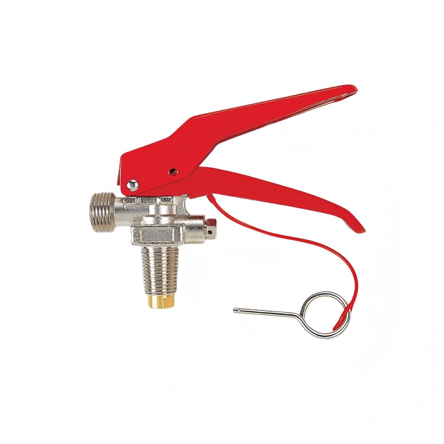 Válvula de extintor de CO2 con certificación CE de alta calidad 