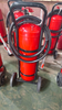 Extintor de espuma con ruedas de carro CE ISO 25L/50L de grado industrial con ruedas 