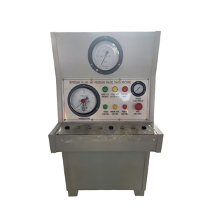 Máquina extintora de incendios con unidad de calibración y llenado de N2