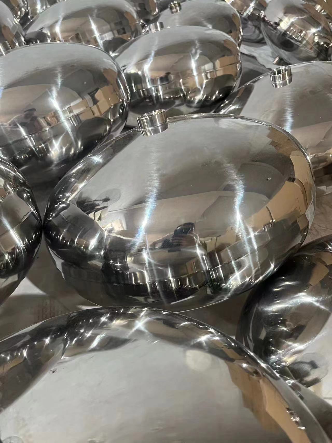 Extintor de incendios de polvo seco automático de acero inoxidable de 6 kg 