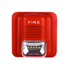 Sistema de alarma contra incendios convencional de 12V/24V con luz de flash LED para emergencias contra incendios