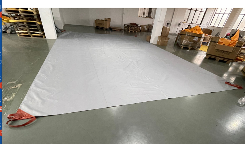 Coche profesional ignífugo tela manta ignífuga coche para extintor de incendios de vehículos