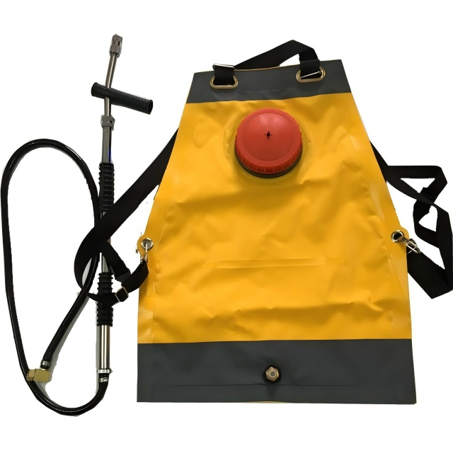 Mochila portátil de la niebla del agua del bosque de la mochila de la lucha contra el fuego del PVC del amarillo de 16L 20L