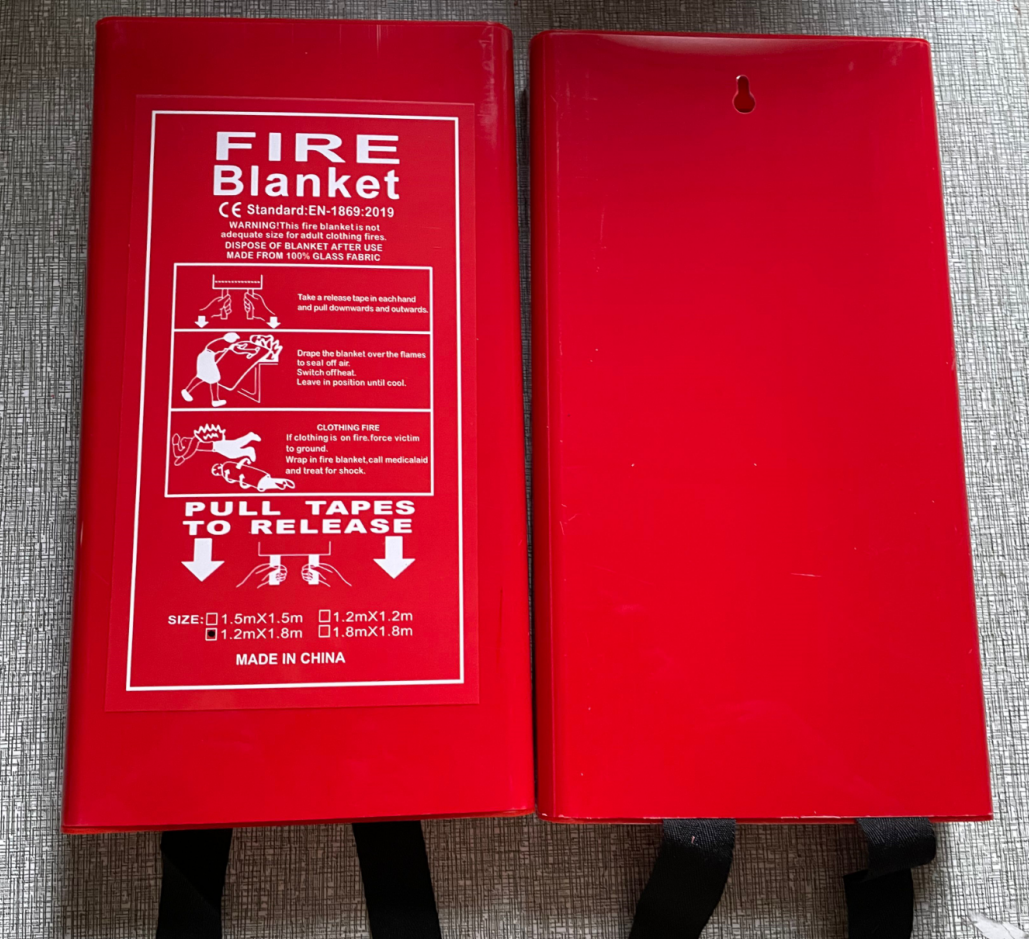 Manta ignífuga de soldadura pequeña con aislamiento nano para fumador