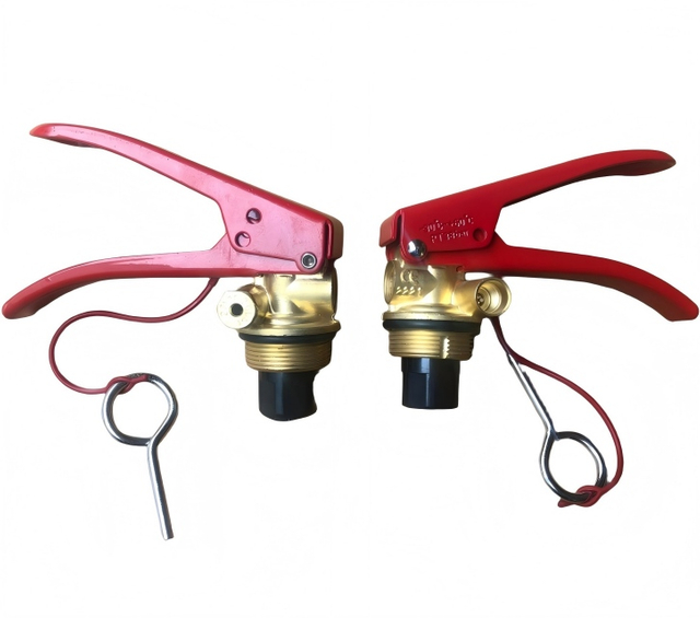 Válvula turca de latón a presión para extintor de incendios 