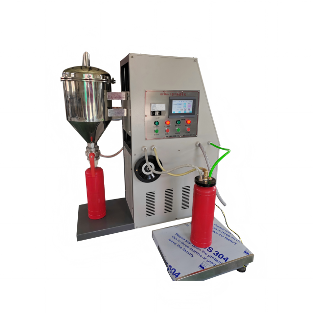 Máquina llenadora de polvo seco