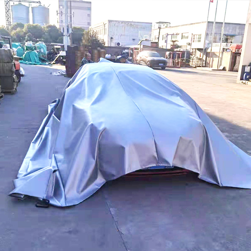 Gabinete de acero al carbono personalizado OEM, manta de aislamiento térmico para automóviles, manta ignífuga para Scooter eléctrico