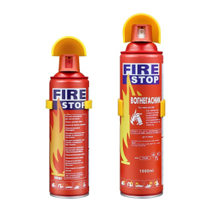 Mini extintor de incendios de espuma en aerosol de 1000ml para vehículos de alta calidad 