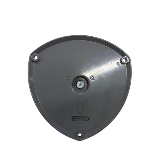 Sirena de campana de alarma contra incendios giratoria manual de 8/9 pulgadas